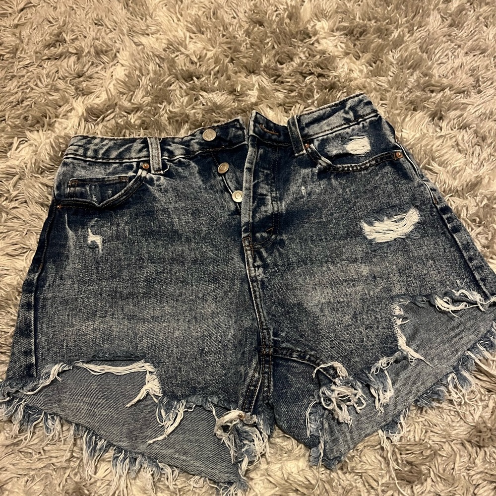 High waisted shorts